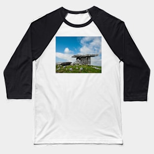 Ancient Irish Monument Baseball T-Shirt